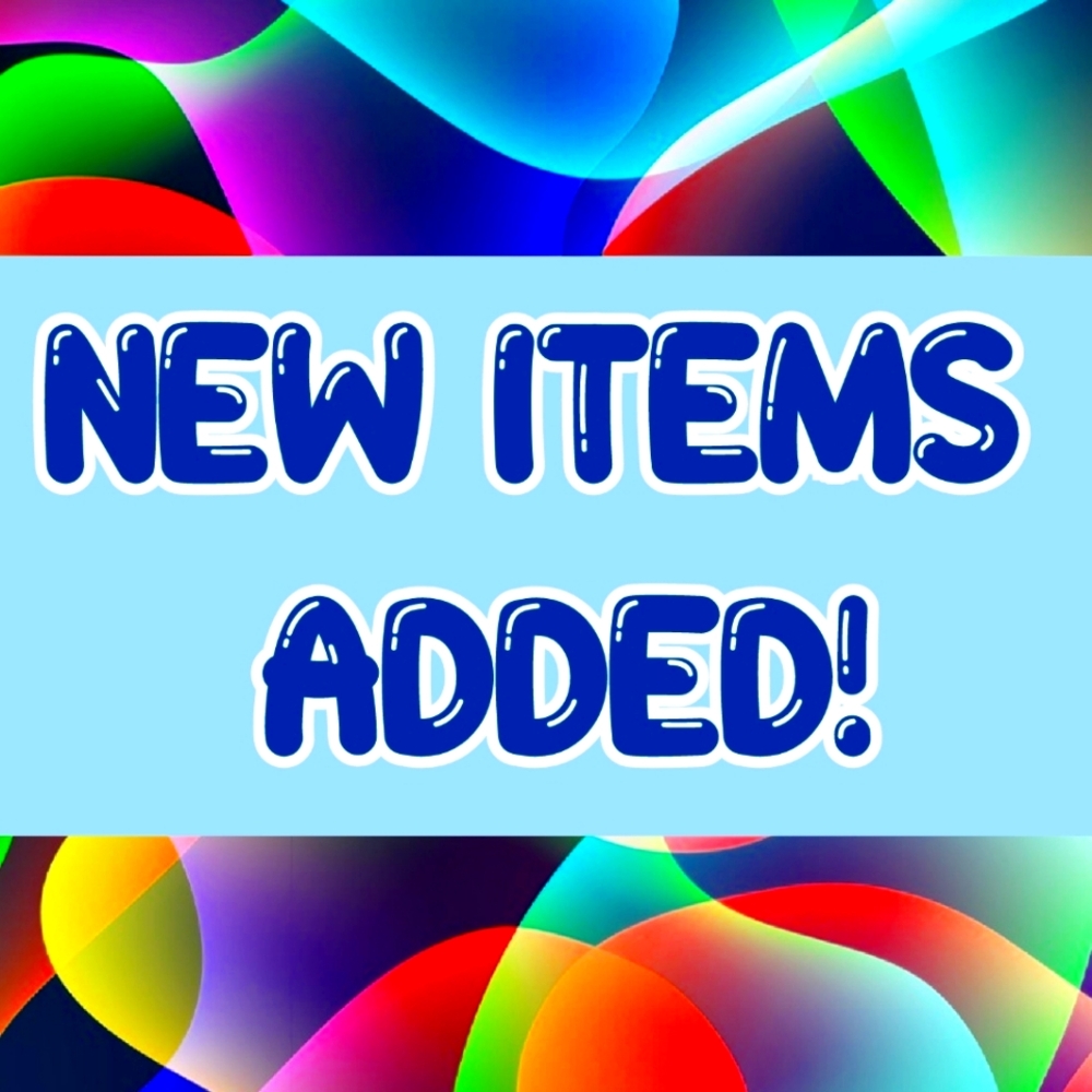 ●●●NEW●●● ITEMS ●●●ADDED●●●